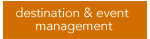 destination management